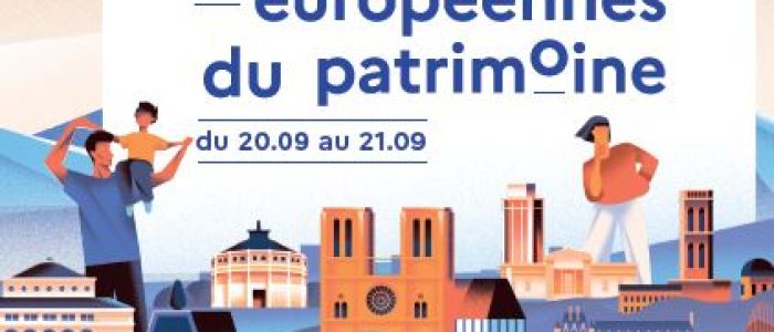 Samedi 20 et dimanche 21 septembre : Journées européennes du patrimoine
